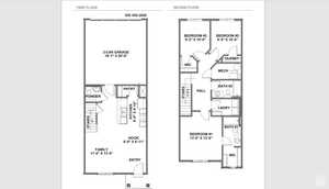 View of floor plan / room layout