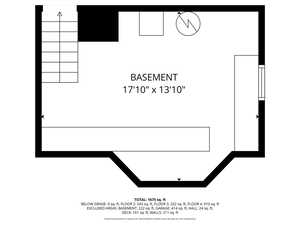 View of floor plan / room layout