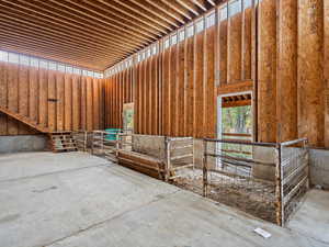 Smaller side of barn 1st level (large side not photographed).