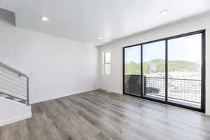 The heart of the home with large windows, great flow, and a vibe that's both relaxing and stylish. *model home