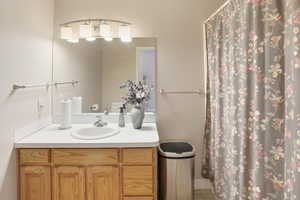 Main floor hall bath