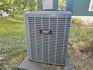 Exterior view of a cooling unit