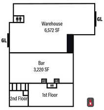 View of floor plan / room layout