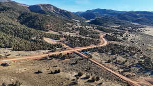 View of mountain background