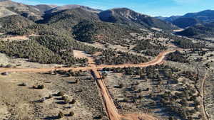 View of mountain backdrop