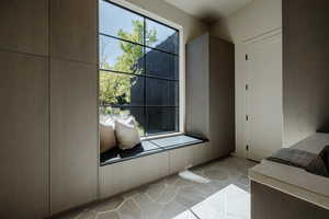 Unfurnished bedroom featuring baseboards