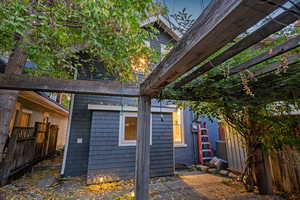 View of outdoor structure