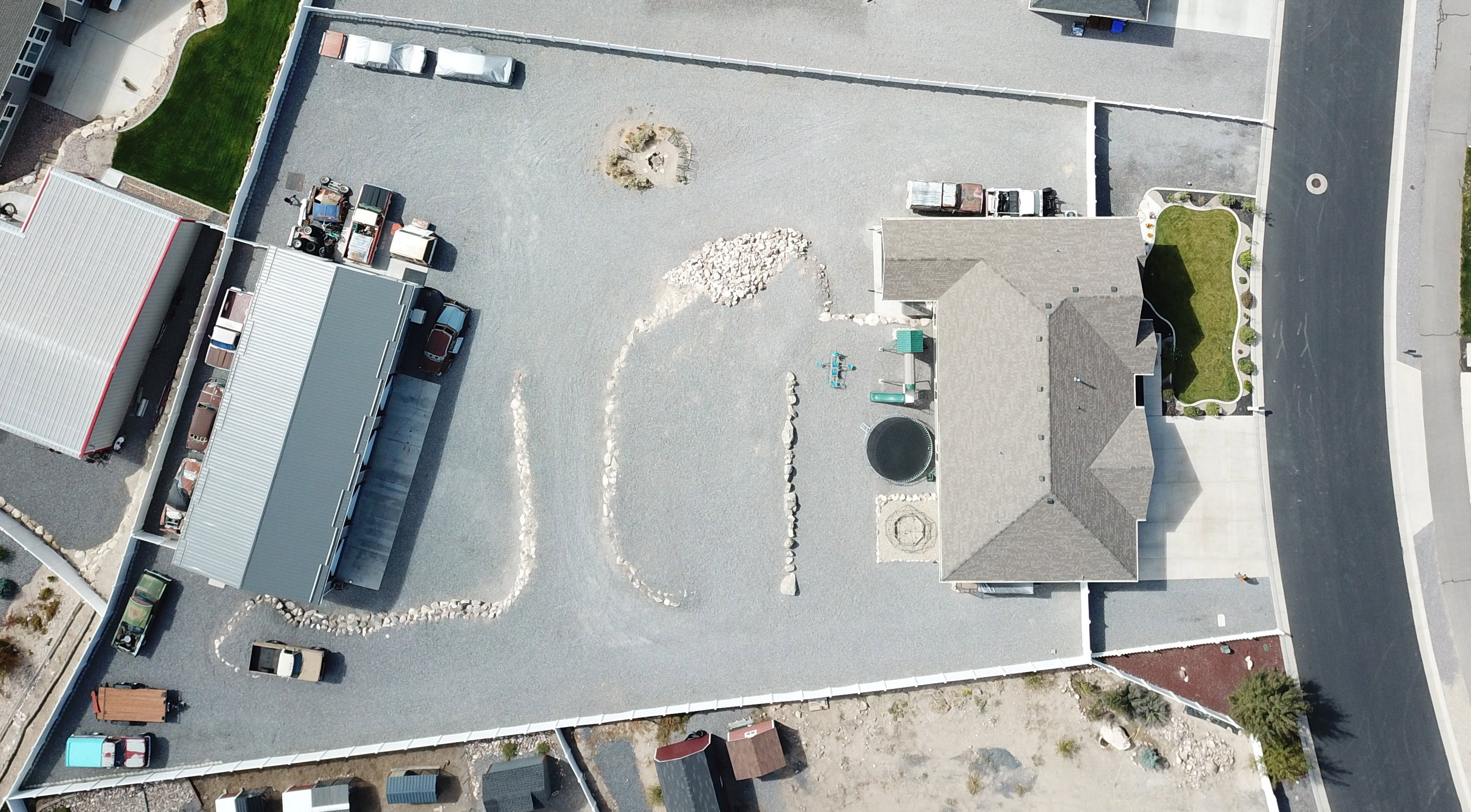 Drone / aerial view
