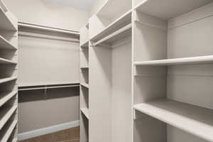 Primary Walk-In Closet