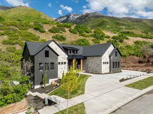 View of mountain backdrop