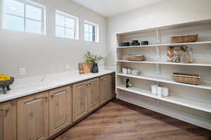 View of storage area