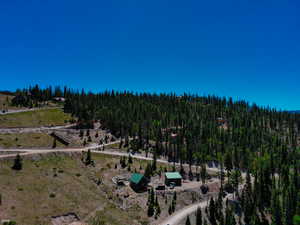 Aerial view of property's location