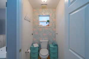 Bathroom with toilet