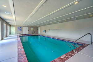 View of indoor pool