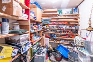 View of storage area