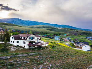 View of mountain backdrop