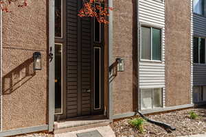 Entrance to property