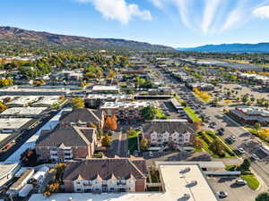 Drone / aerial view of mountains