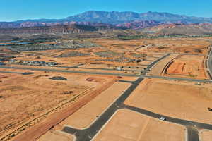 View of mountain background