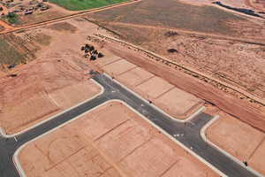 Aerial view of property's location featuring rural landscape