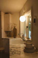 Bathroom featuring a sink