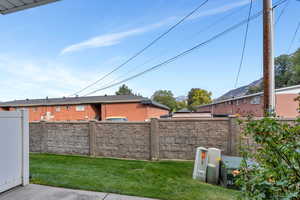 Nice grassy area to play