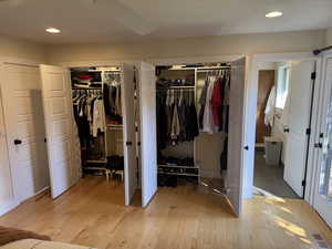 View of closet