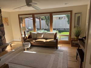 Sunroom featuring healthy amount of natural light