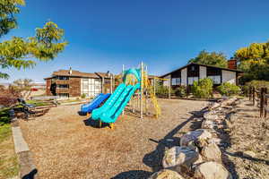 View of community playground