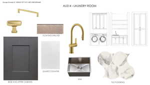 View of marketing collateral with multiple images