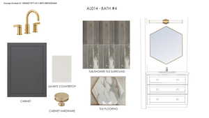 View of a document with a collage of images