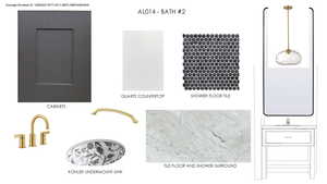 View of a document with a collage of images