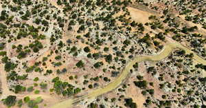 View of rural area featuring a desert landscape