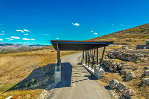 View of property's community featuring a mountain view