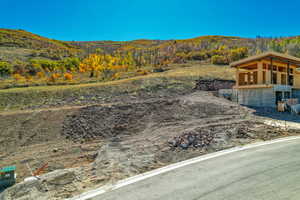 View of mountain background