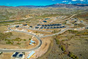 View of property location featuring a mountainous background
