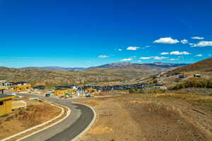 View of mountain background