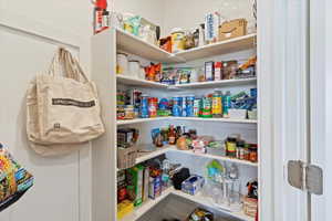 View of storage area