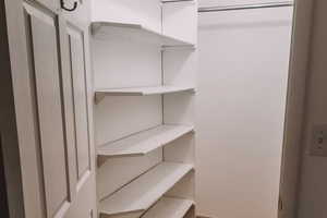 View of closet