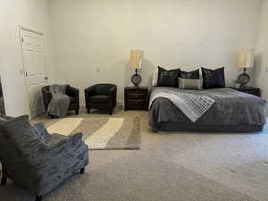 ADU - Master Bedroom featuring carpet