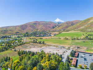 View of mountain background