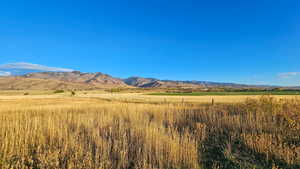 Mountain view featuring rural landscape