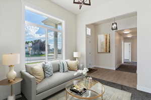 Virtually Stage Living Room