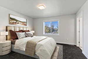 Virtually Staged Bedroom #1