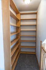 View of storage room