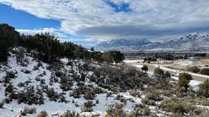 View of mountain background