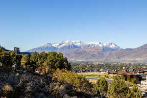 View of mountain backdrop