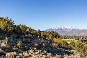 View of mountain backdrop