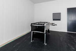 View of game room