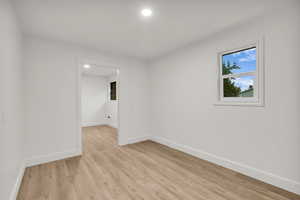 Office space near the kitchen